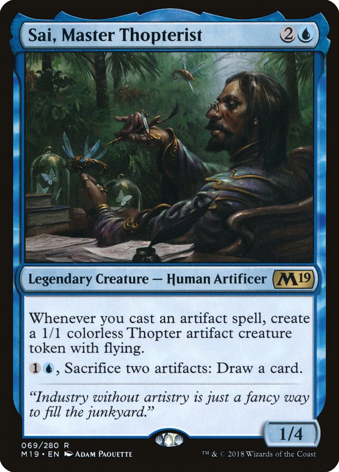 Sai, Master Thopterist [Core Set 2019] 