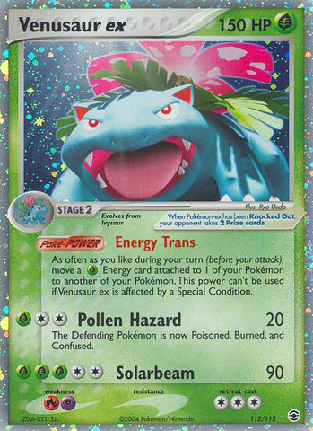 Venusaur ex (112/112) [EX: FireRed &amp; LeafGreen] 