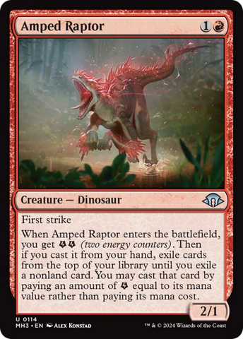 Amped Raptor [Modern Horizons 3] 