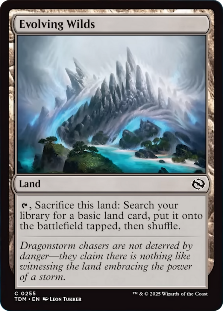 Evolving Wilds [Tarkir: Dragonstorm] 