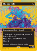 The Last Ride (Borderless) (First-Place Foil) [Aetherdrift] 