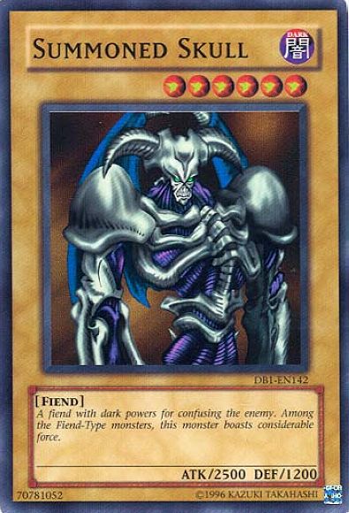 Summoned Skull [DB1-EN142] Super Rare 