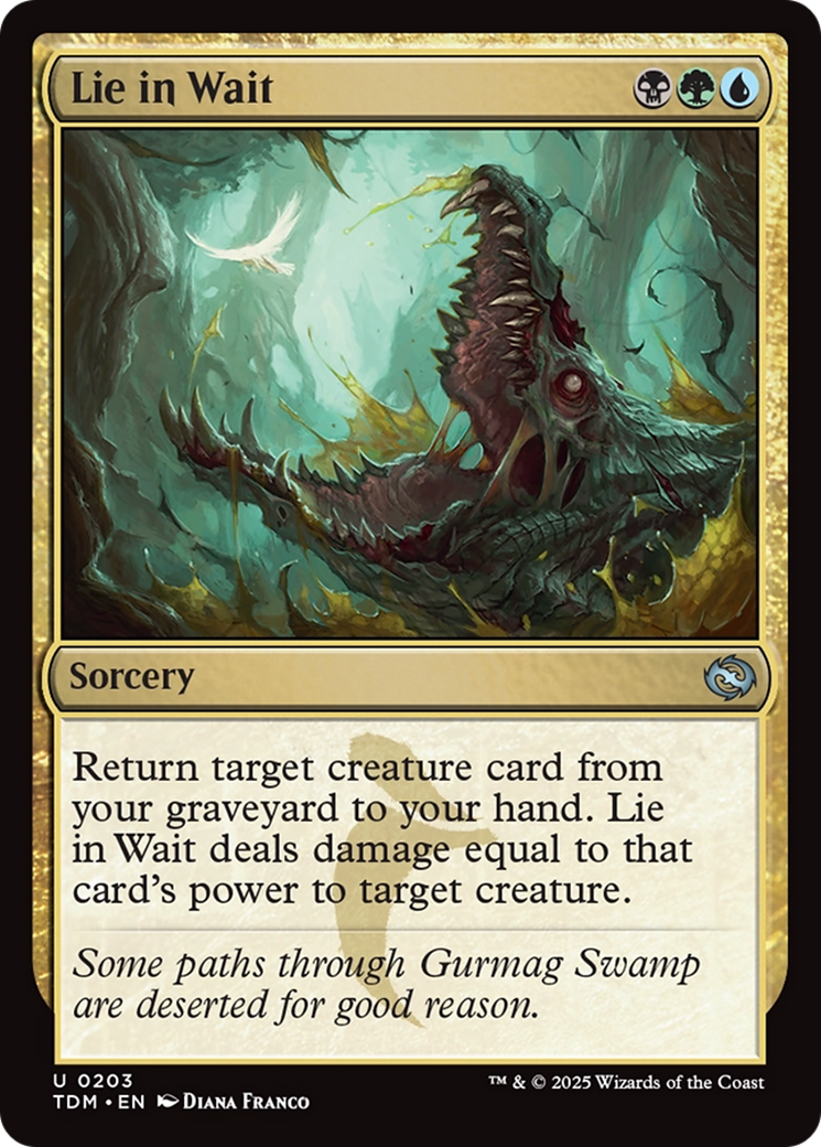 Lie in Wait [Tarkir: Dragonstorm] 