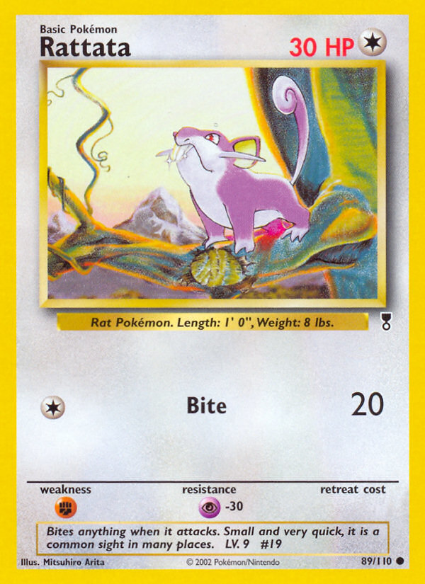 Rattata (89/110) [Legendary Collection] 