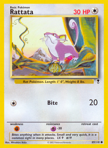 Rattata (89/110) [Legendary Collection] 