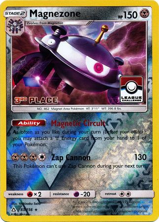 Magnezone (83/156) (League Promo 3rd Place) [Sun &amp; Moon: Ultra Prism] 