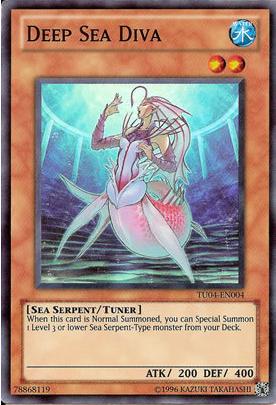 Deep Sea Diva [TU04-EN004] Super Rare 