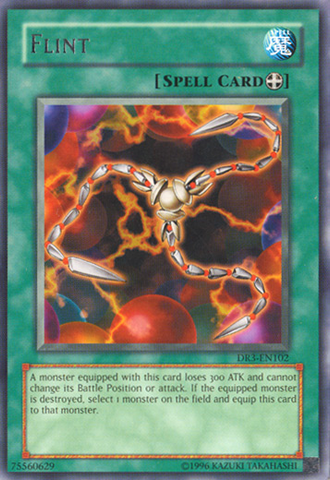 Flint [DR3-EN102] Rare 