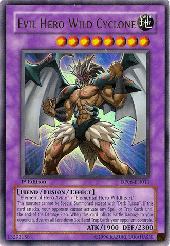 Evil Hero Wild Cyclone [DP06-EN011] Ultra Rare 