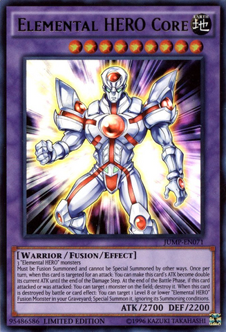 Elemental Hero Core [JUMP-EN071] Ultra Rare 