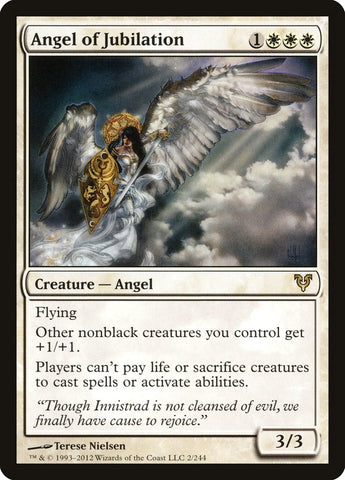Angel of Jubilation [Avacyn Restored] 