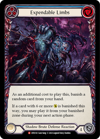 Expendable Limbs [DTD110] (Dusk Till Dawn) Rainbow Foil 