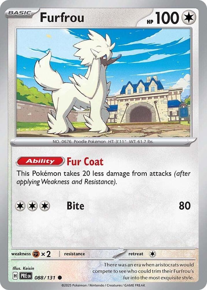 Furfrou (088/131) [Scarlet &amp; Violet: Prismatic Evolutions] 