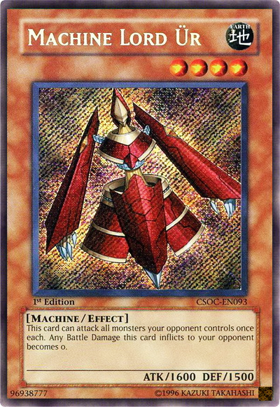 Machine Lord Ur [CSOC-EN093] Secret Rare 