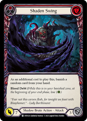 Shaden Swing (Red) [DTD124] (Dusk Till Dawn) 