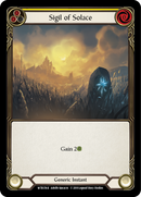 Sigil of Solace (Yellow) [WTR174-R] (Welcome to Rathe) Alpha Print Normal 