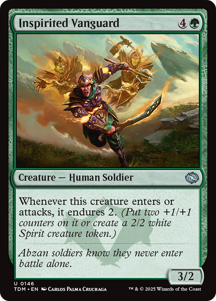 Inspired Vanguard [Tarkir: Dragonstorm] 