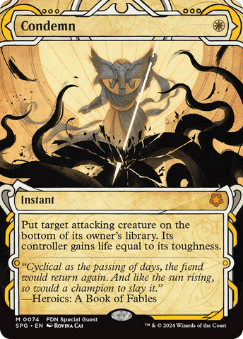 Condemn (Showcase) [Foundations Special Guests] 