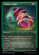 Animist's Might (Foil Etched) [March of the Machine: The Aftermath] 