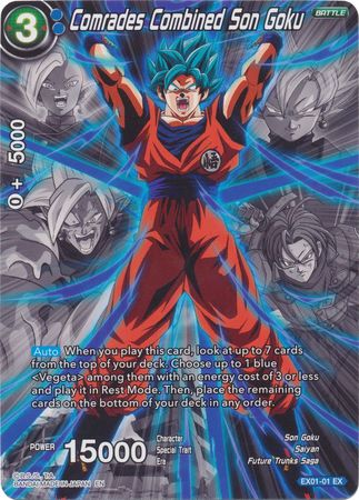 Comrades Combined Son Goku (Alternate Art) (EX01-01) [Special Anniversary Set 2020] 