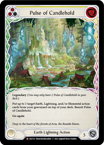 Pulse of Candlehold [U-ELE113] (Tales of Aria Unlimited) Unlimited Rainbow Foil 