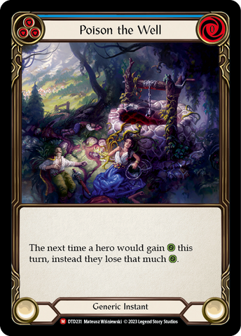 Poison the Well [DTD231] (Dusk Till Dawn) Rainbow Foil 