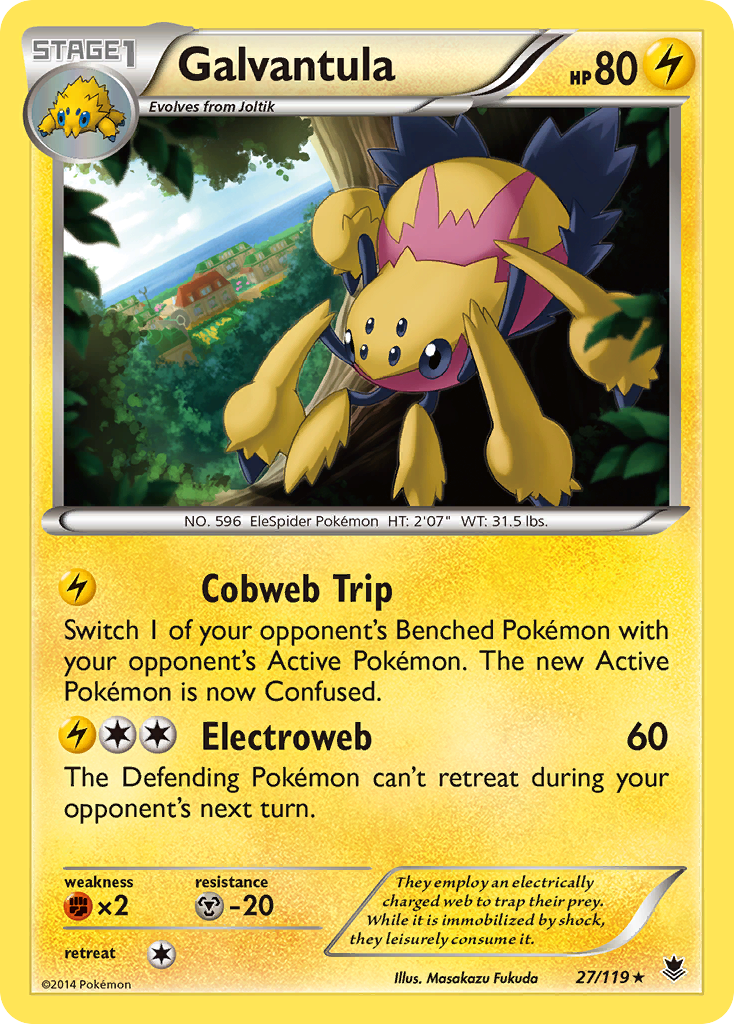 Galvantula (27/119) [XY: Phantom Forces] 
