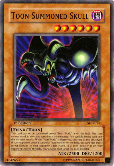 Toon Summoned Skull [SDP-021] Common 