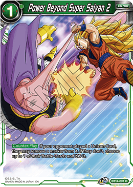 Power Beyond Super Saiyan 2 (BT14-087) [Cross Spirits] 