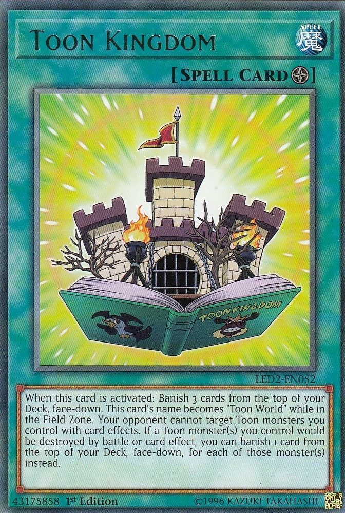 Toon Kingdom [LED2-EN052] Rare 