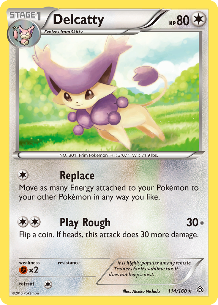 Delcatty (114/160) [XY: Primal Clash] 