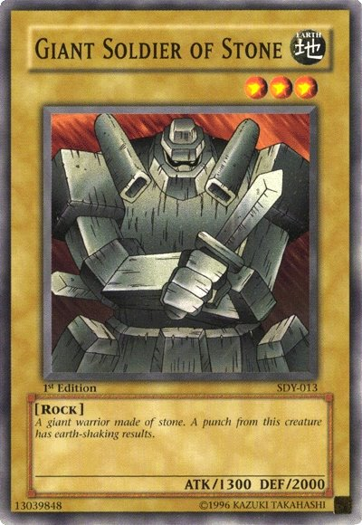 Giant Soldier of Stone [SDY-013] Common 