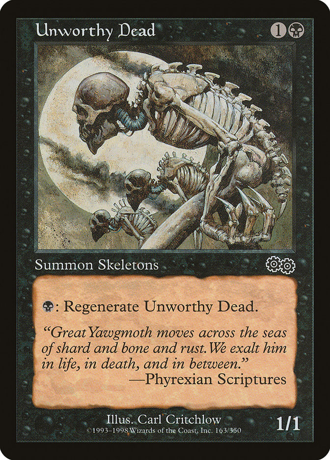 Unworthy Dead [Urza's Saga] 