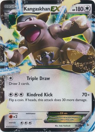 Kangaskhan EX (78/106) (Jumbo Card) [XY: Flashfire] 
