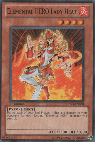 Elemental HERO Lady Heat [LCGX-EN038] Common 