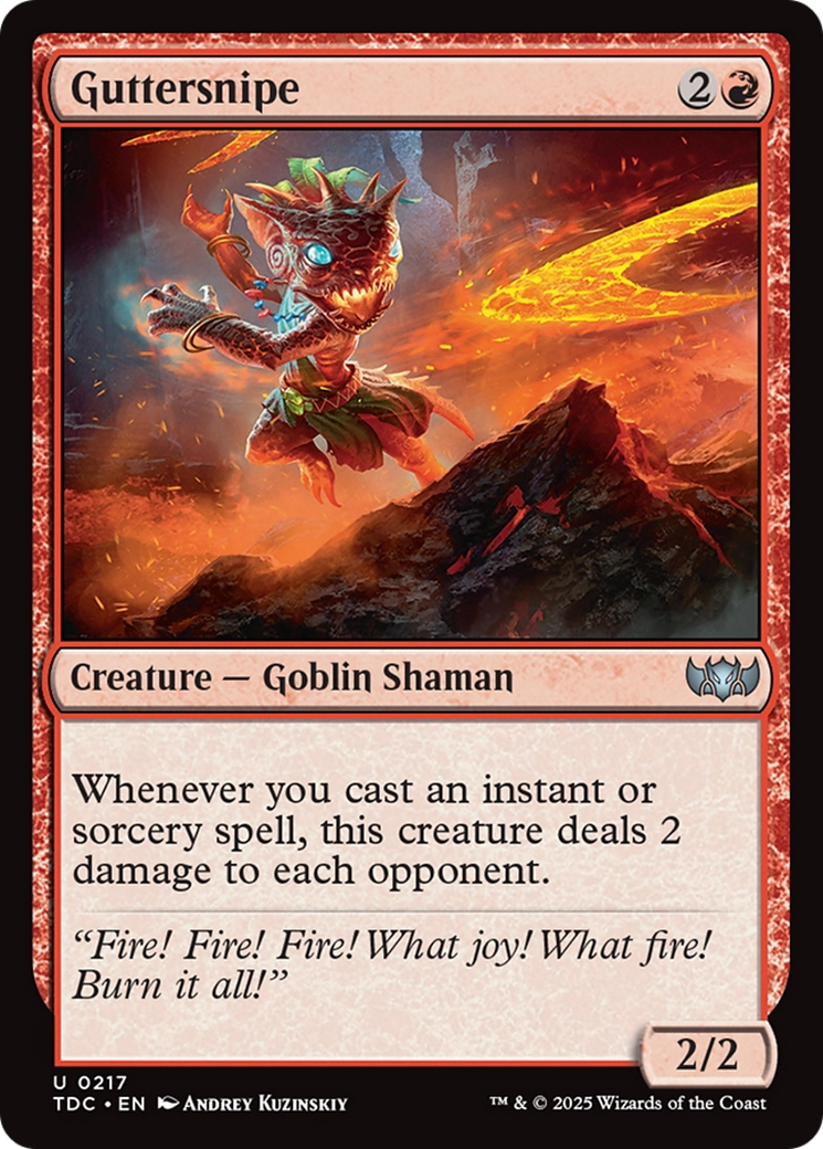 Guttersnipe [Tarkir: Dragonstorm Commander] 