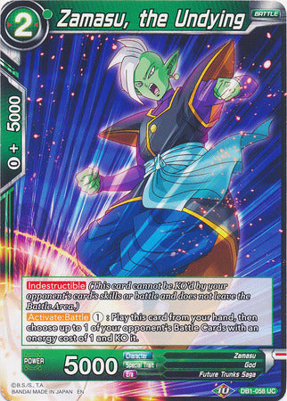 Zamasu, the Undying (DB1-058) [Dragon Brawl] 