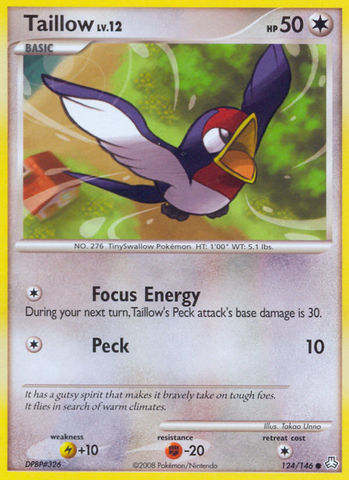 Taillow (124/146) [Diamond &amp; Pearl: Legends Awakened] 