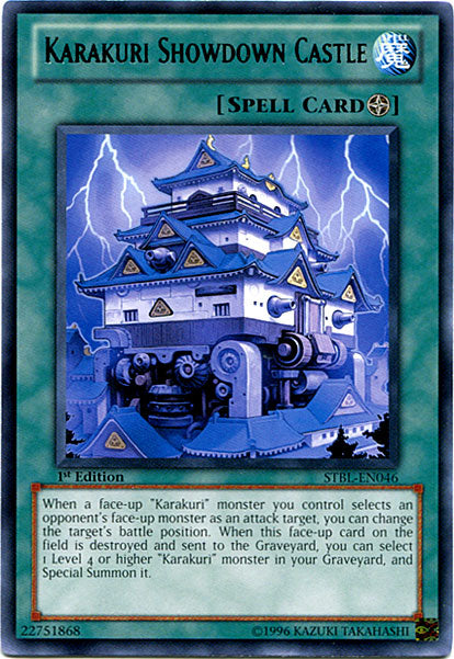 Karakuri Showdown Castle [STBL-EN046] Rare 