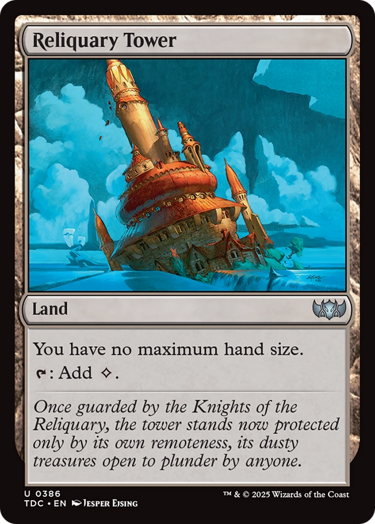 Reliquary Tower [Tarkir: Dragonstorm Commander] 