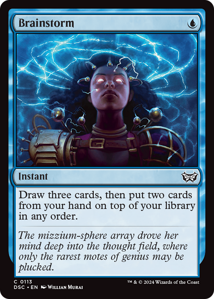 Brainstorm [Duskmorn: House of Horror Commander] 