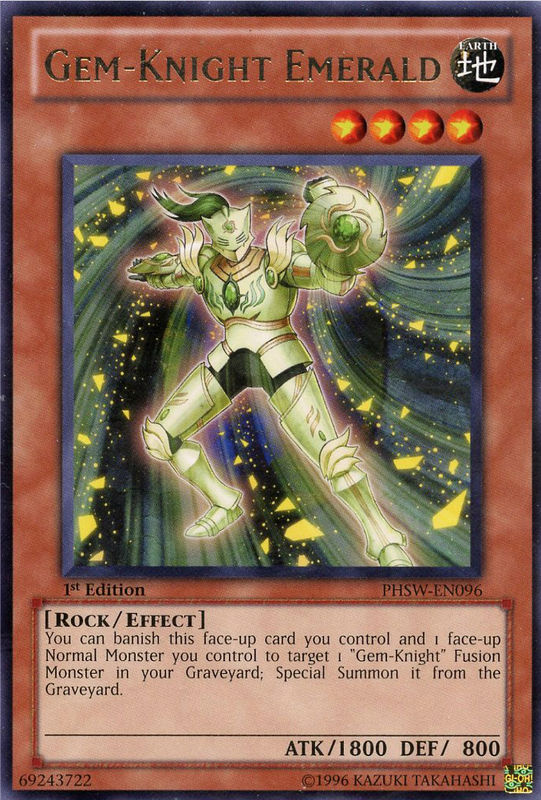 Gem-Knight Emerald [PHSW-EN096] Rare 