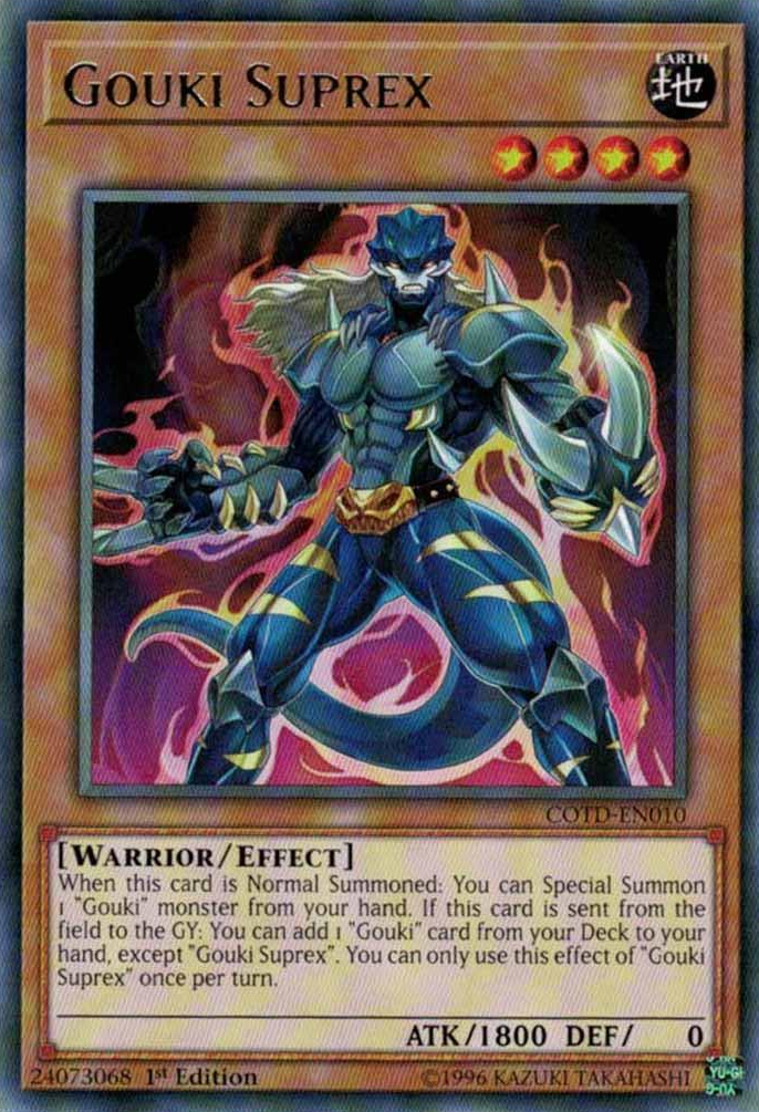 Gouki Suprex [COTD-EN010] Rare 