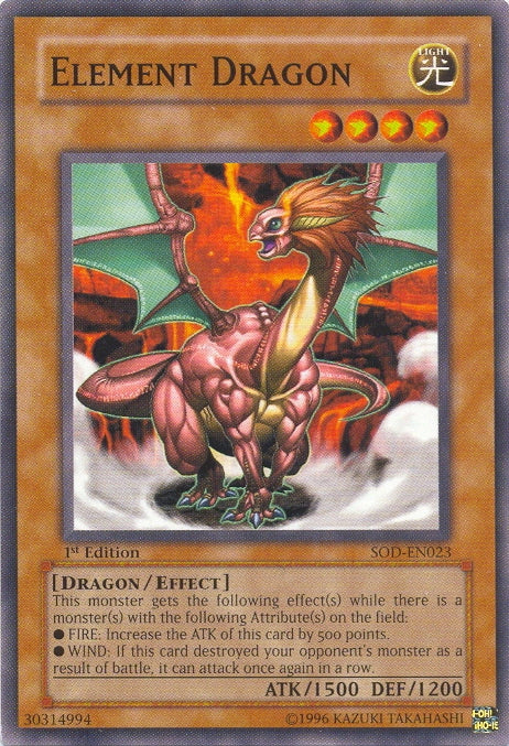 Element Dragon [SOD-EN023] Common 