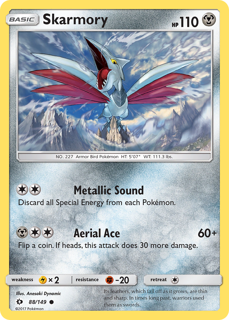 Skarmory (88/149) [Sun &amp; Moon: Base Set] 
