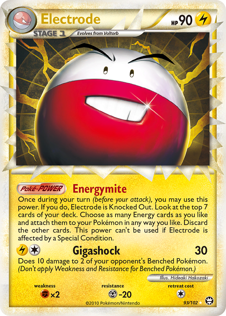 Electrode (93/102) [HeartGold &amp; SoulSilver: Triumphant] 