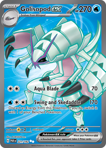 Golisopod ex (221/182) [Scarlet &amp; Violet: Paradox Rift] 