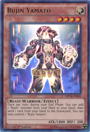 Bujin Yamato [MP14-EN069] Ultra Rare 