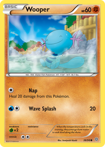 Wooper (38/98) [XY: Ancient Origins] 