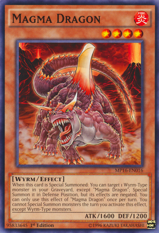 Magma Dragon [MP16-EN016] Common 